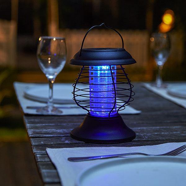 Lanterna Eliminadora de Mosquitos com painel solar - Estrella Shop